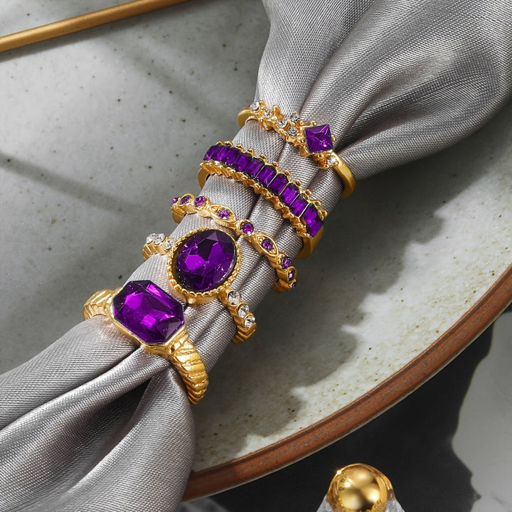 Bague améthyste | Or