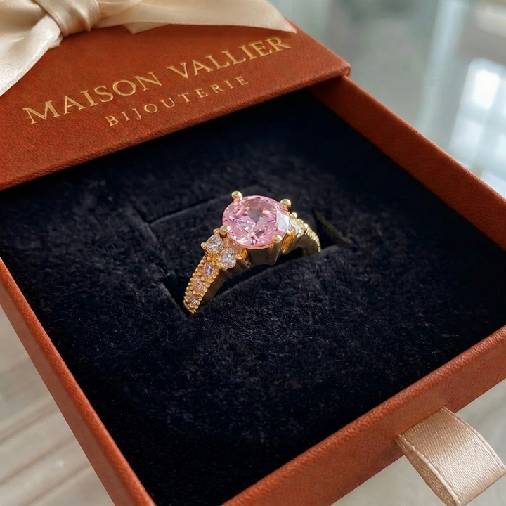 Célia Rosette Ring | Gold