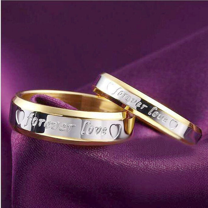 Eternal Love Couple Ring | Gold