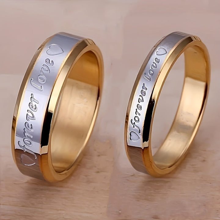 Eternal Love Couple Ring | Gold