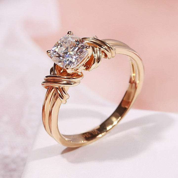 Statement Knot Ring | Gold
