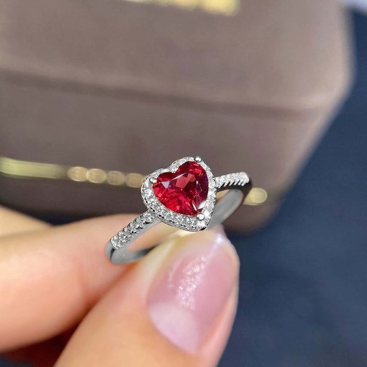 Delara Carmessine Ring | White Gold