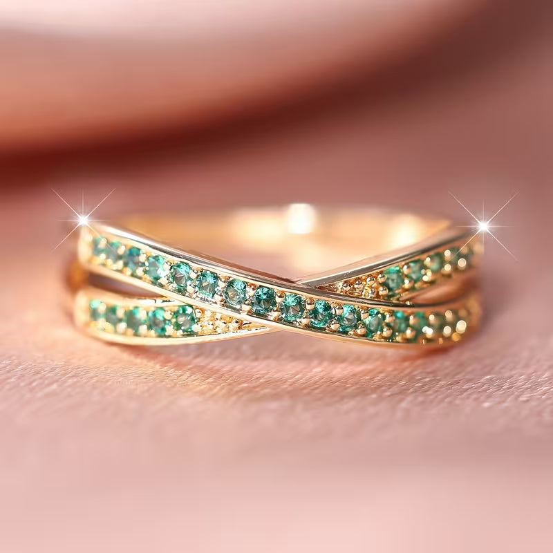 Emerald Ring | Gold