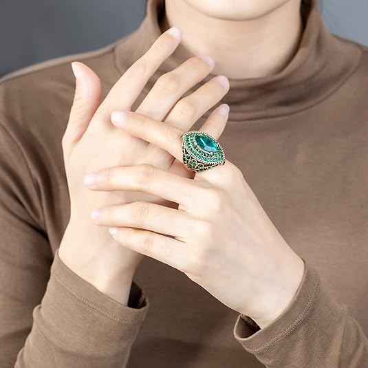 Regent Emerald Ring | Gold