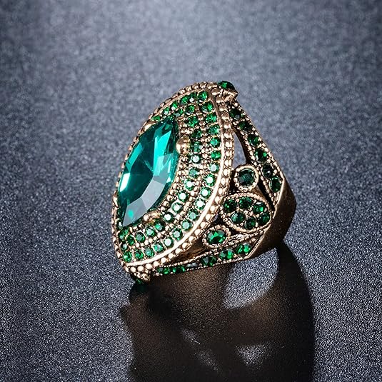 Regent Emerald Ring | Gold
