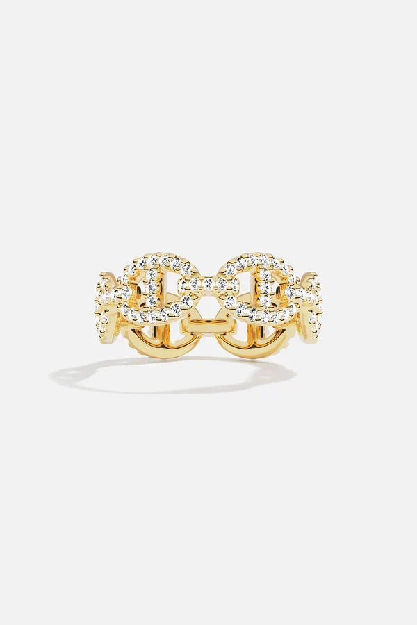 Isaline Marina Ring | White Gold