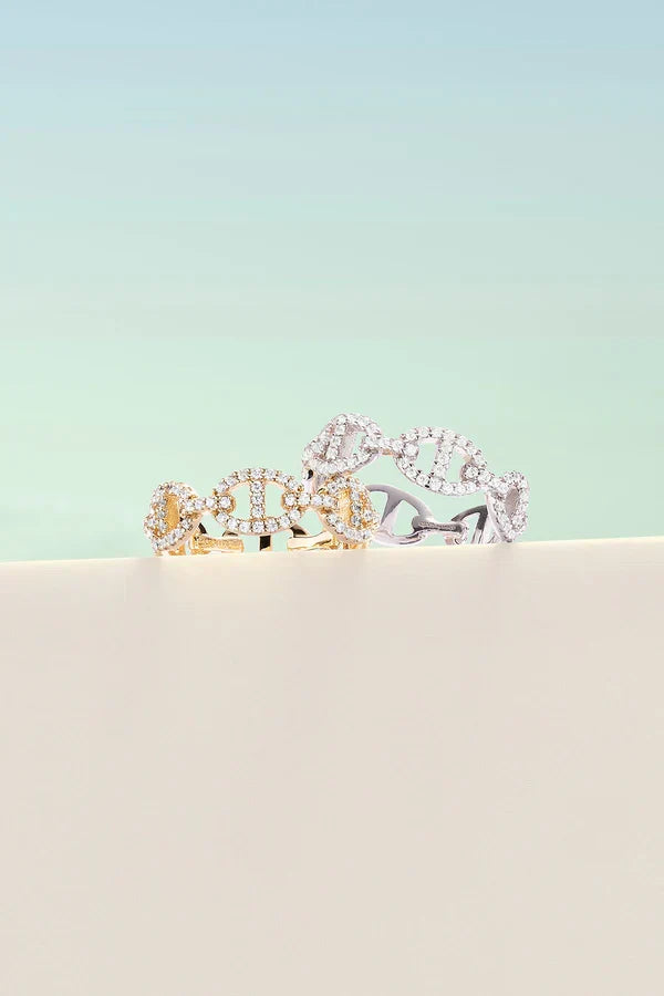 Isaline Marina Ring | White Gold
