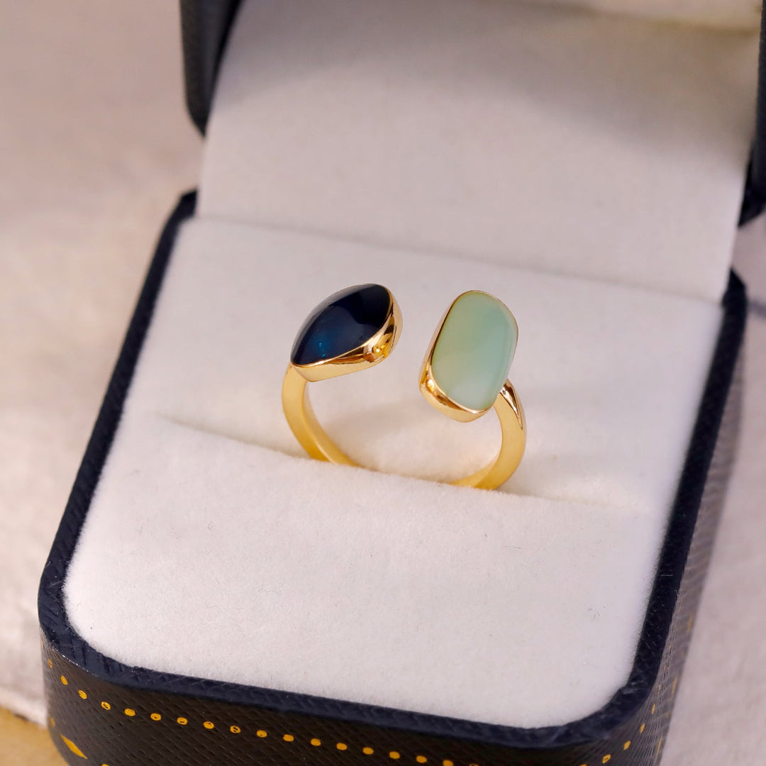 Kaelis Double Wrapped Ring | Gold