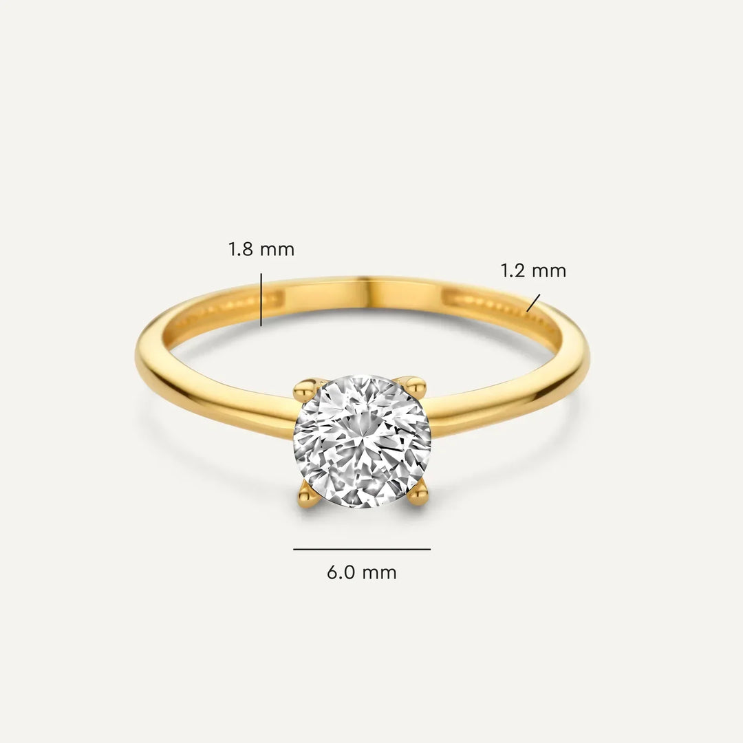 Savaya Beach Ring | White Gold