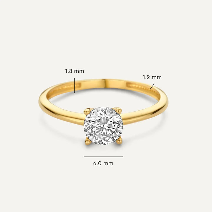 Savaya Beach Ring | White Gold
