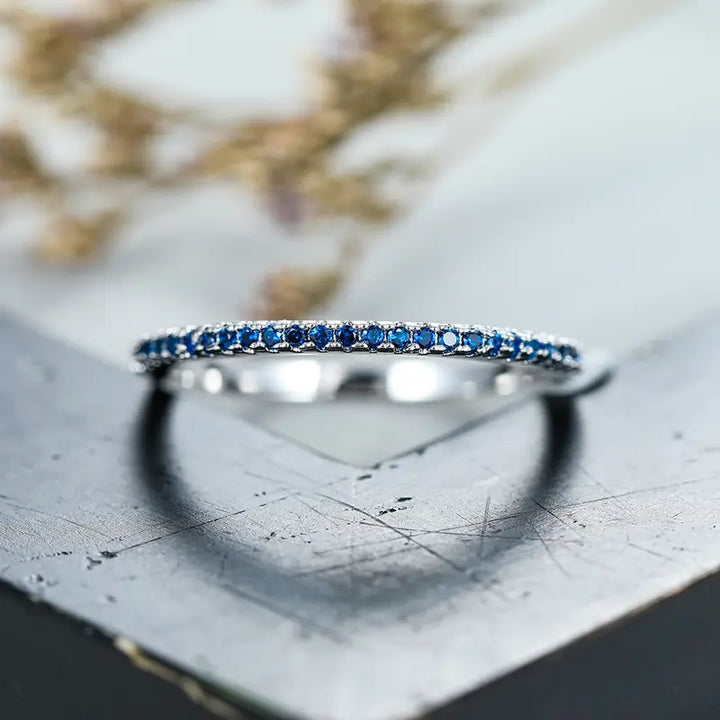 Soraya Azurine Ring | White Gold
