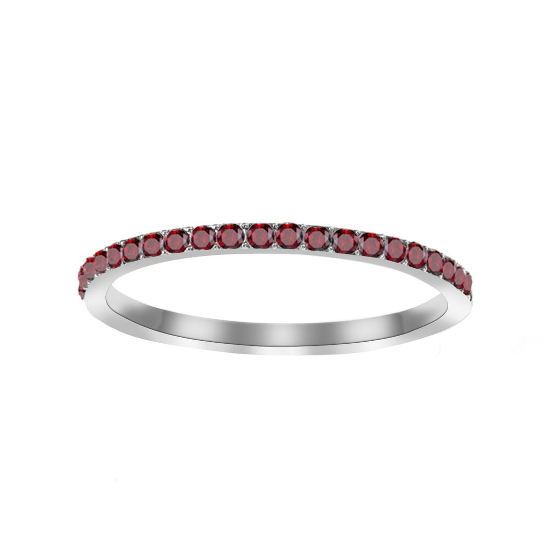Soraya Rubelle Ring | White Gold