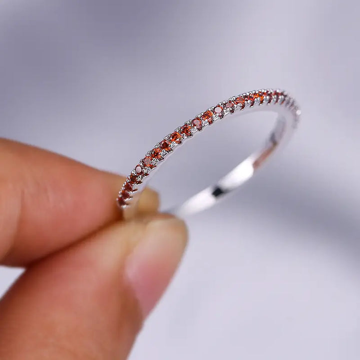 Soraya Rubelle Ring | White Gold