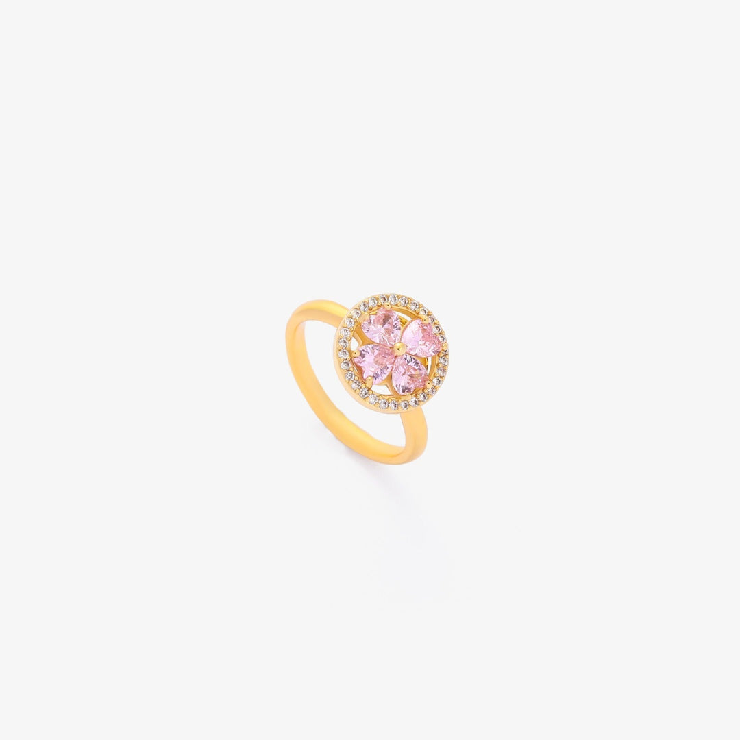Rotating Heart-Shaped Ring | Gold