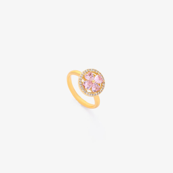 Rotating Heart-Shaped Ring | Gold