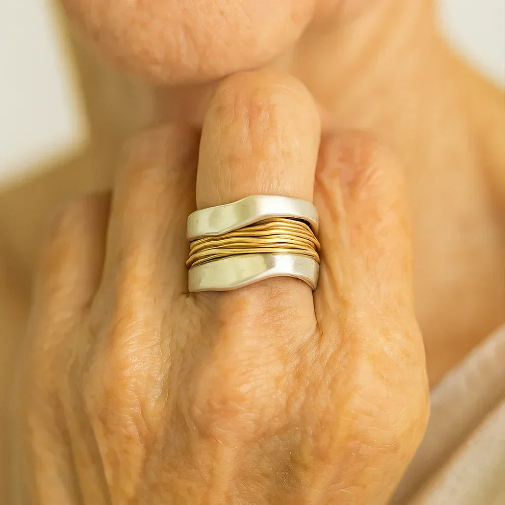 Bague avec fils d&