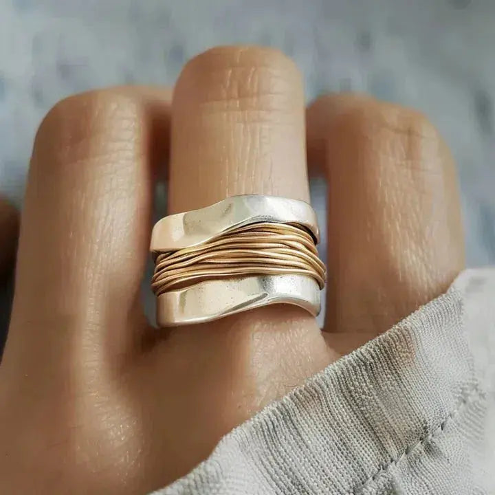Bague avec fils d&