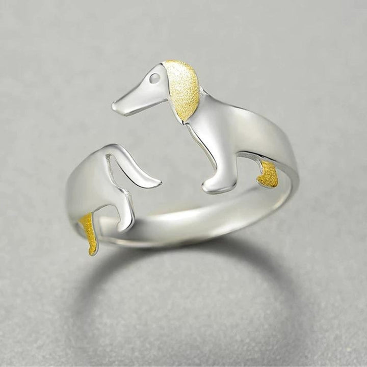 Bague réglable | Or blanc