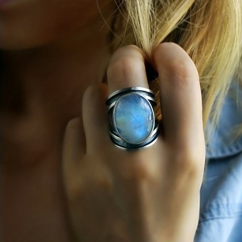 Bague magique en pierre de lune | Or