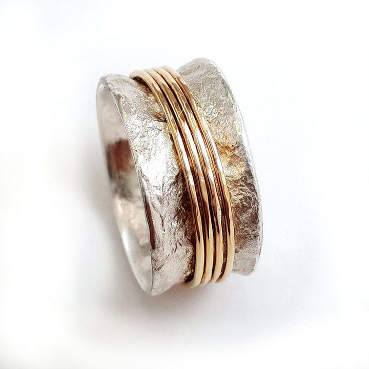 Bague rétro « fil d&