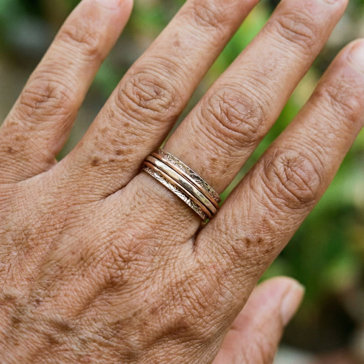 Bague rétro classique | Or