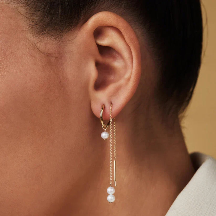 Délia Crowned Earrings | Gold