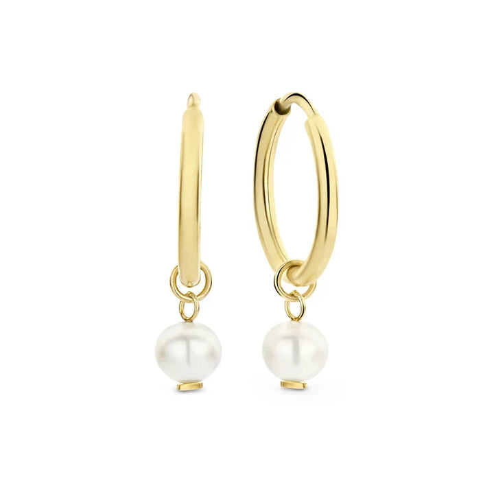 Délia Crowned Earrings | Gold