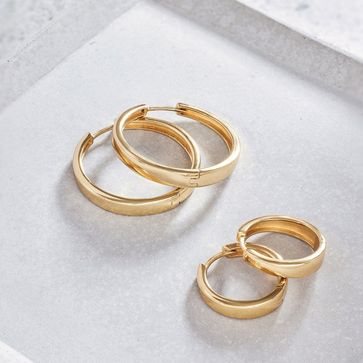 Gia Statement Earrings | Gold