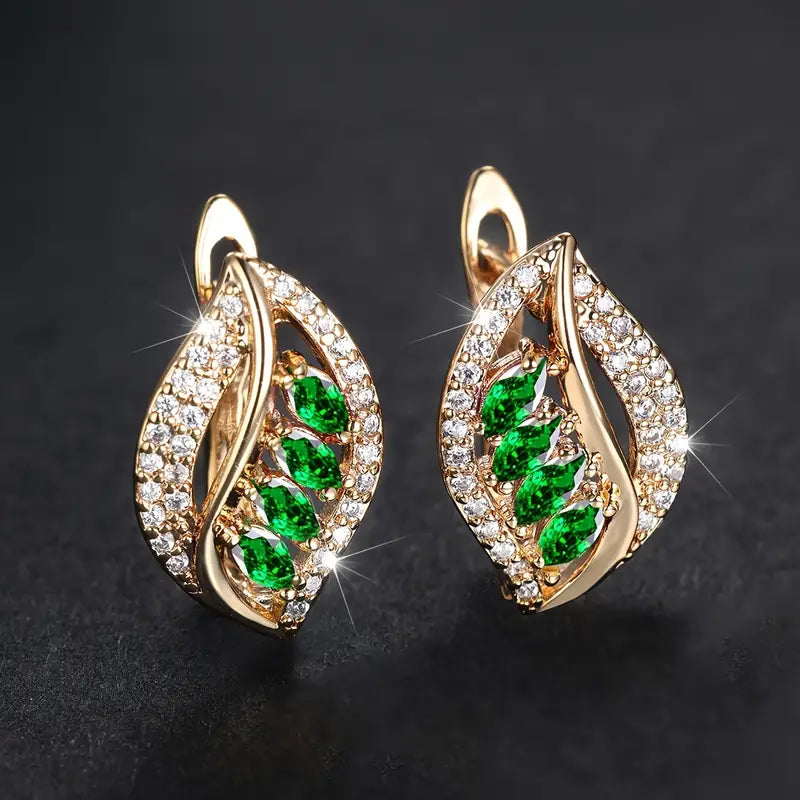 Isaline Verdance Earrings | Gold