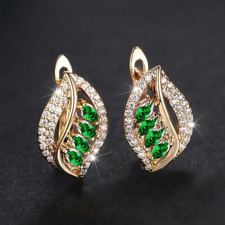 Isaline Verdance Earrings | Gold