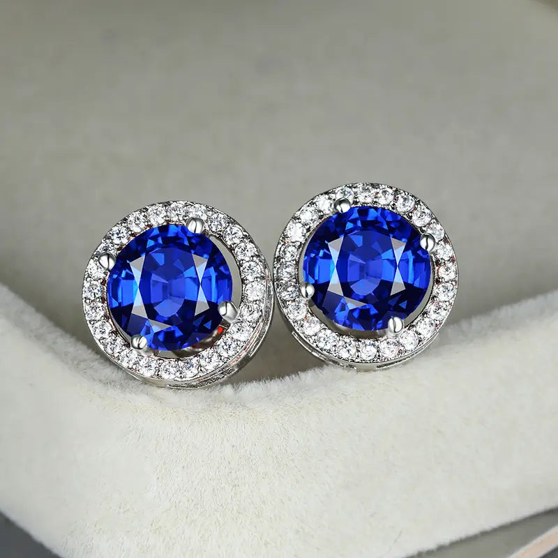 Lucia Célestine Earrings | White Gold