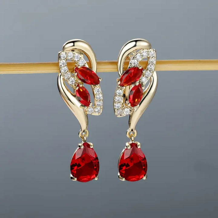 Saphira Cendrelle Earrings | Gold