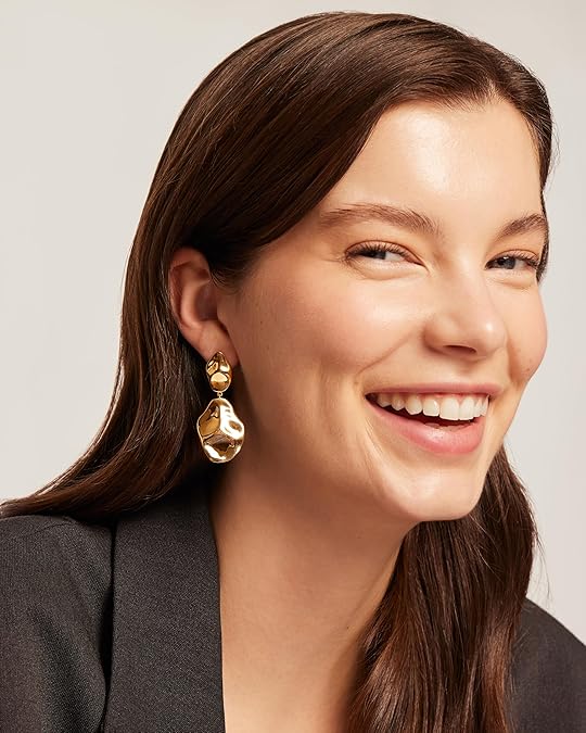 Wavy Wave Earrings | Gold