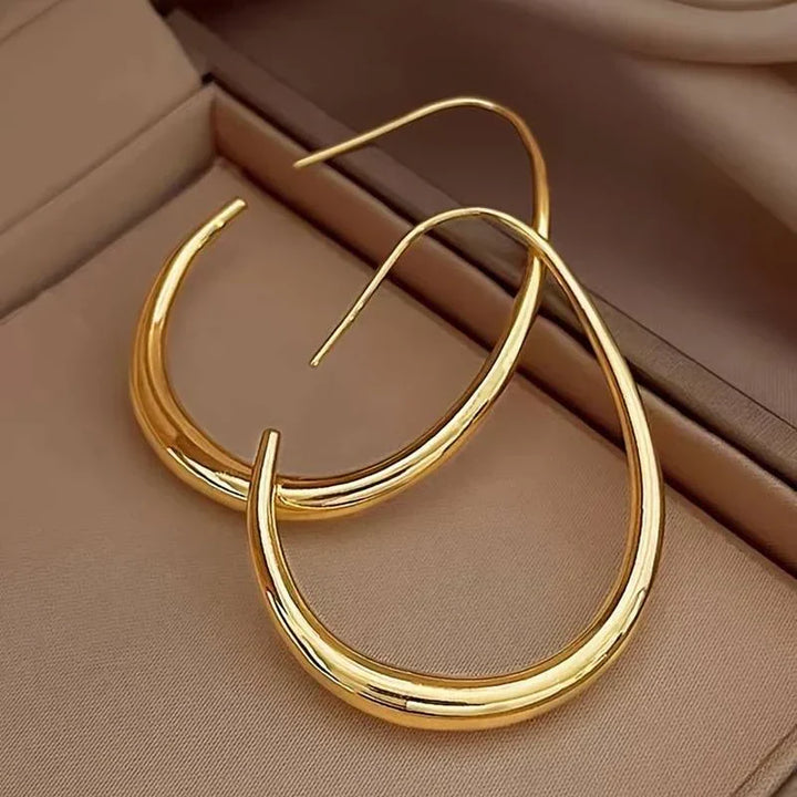 Antique Hoop Earrings | Gold