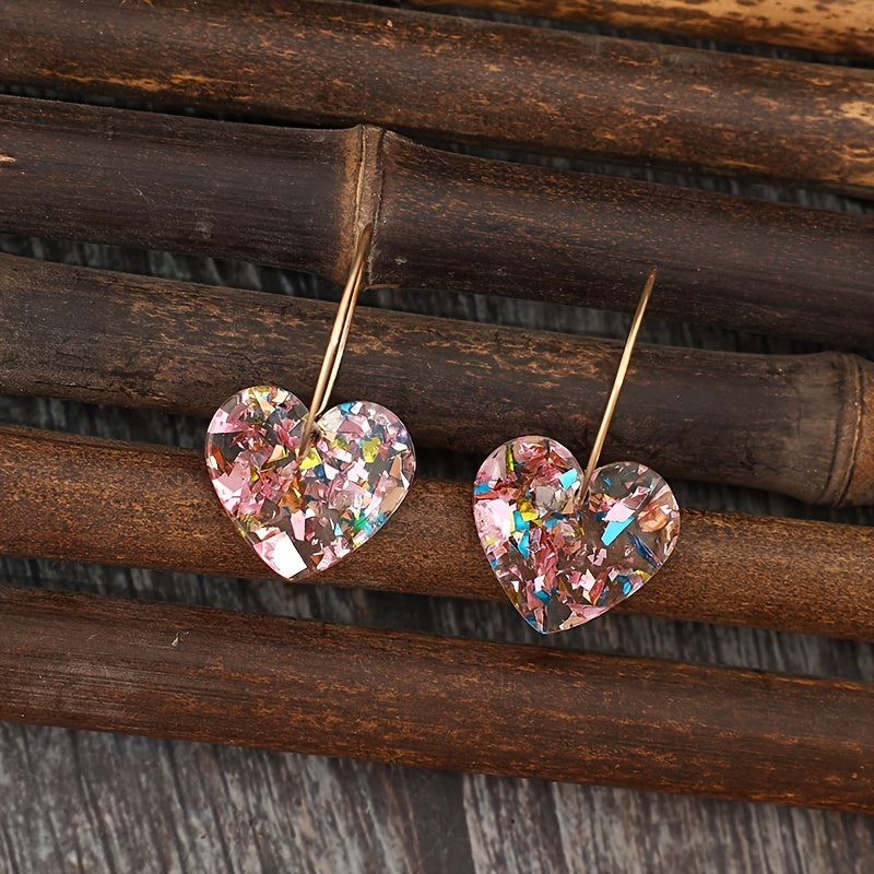 Heart-Shaped Sugar Earrings | Gold
