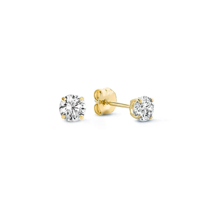 Moonstone Tear Earrings | White Gold