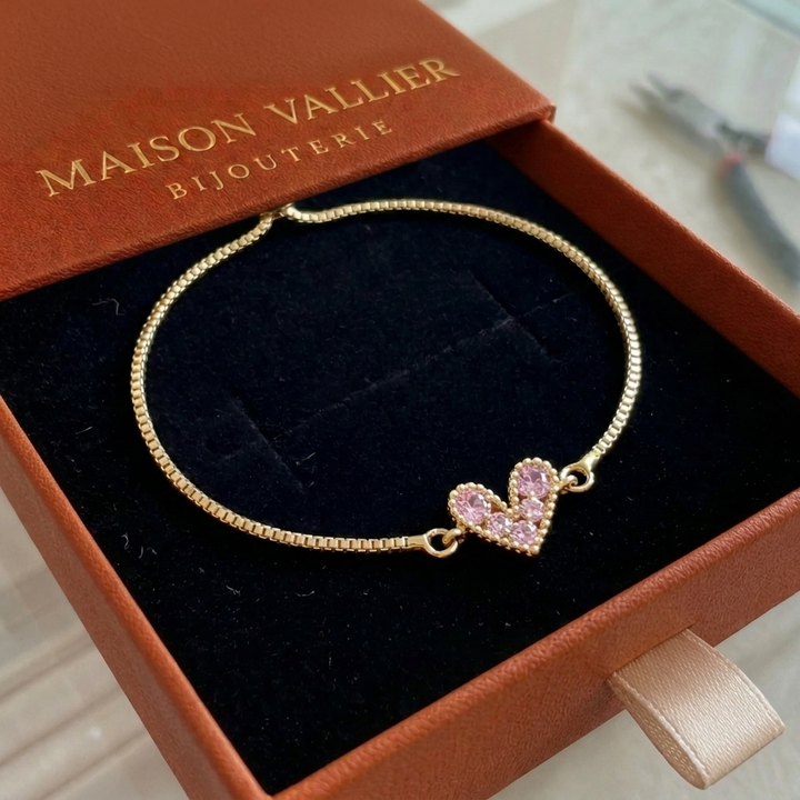 Rose gold love bracelet | Gold