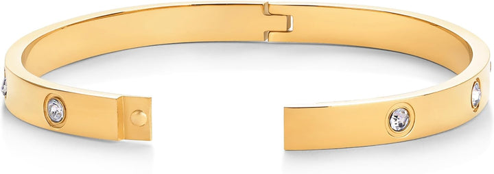 Polka Dot Halo Bracelet | Gold