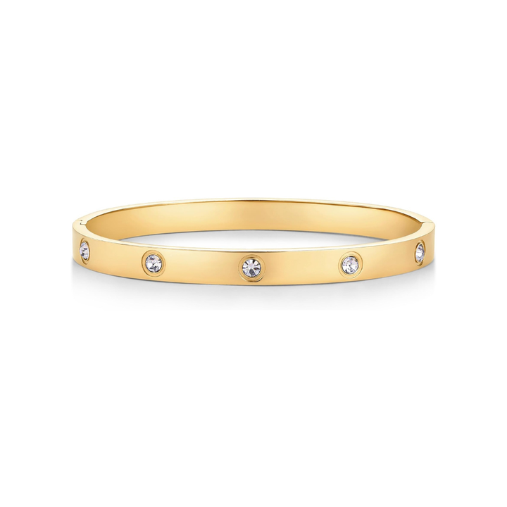 Polka Dot Halo Bracelet | Gold
