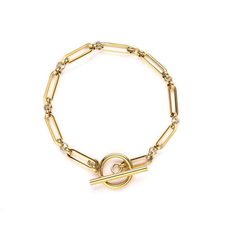 Barrette Bracelet | White Gold