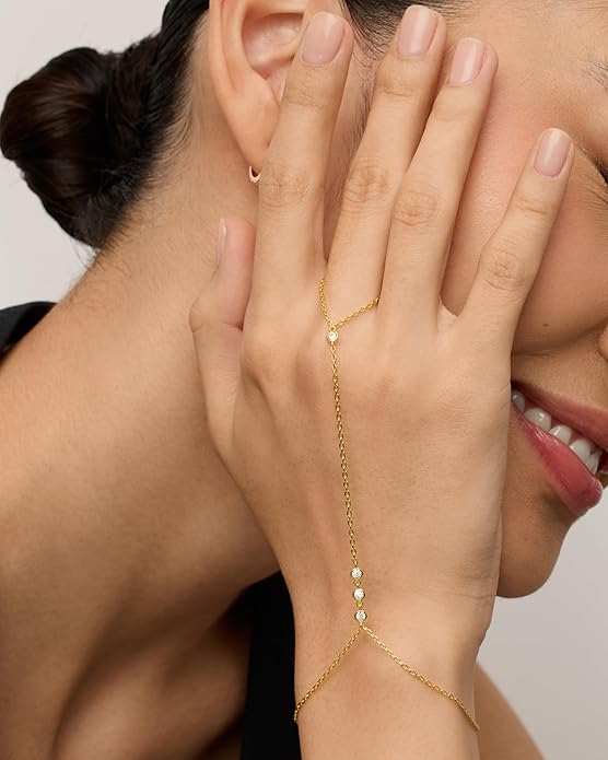 Beaded Chain Bracelet | Gold