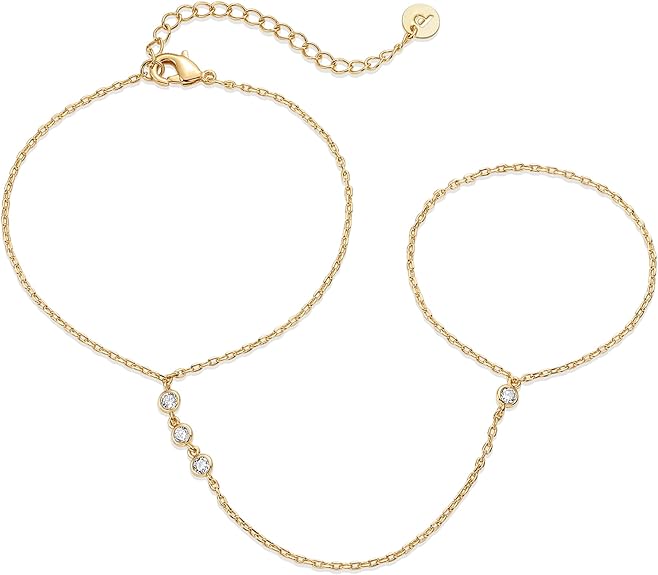 Beaded Chain Bracelet | Gold