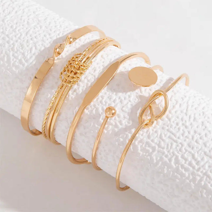 Elegance Knotted Bracelet | Gold