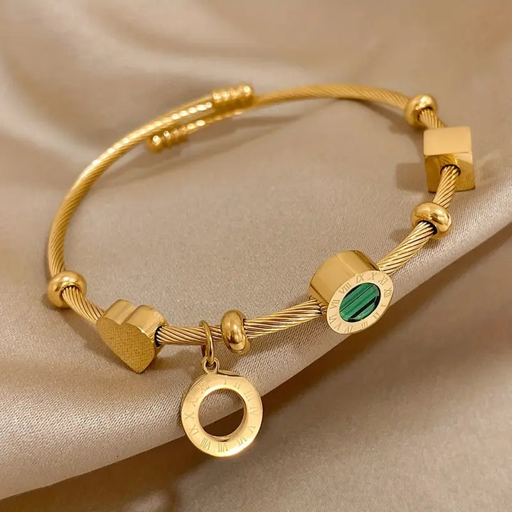 Emerance Rousseau Bracelet | Gold