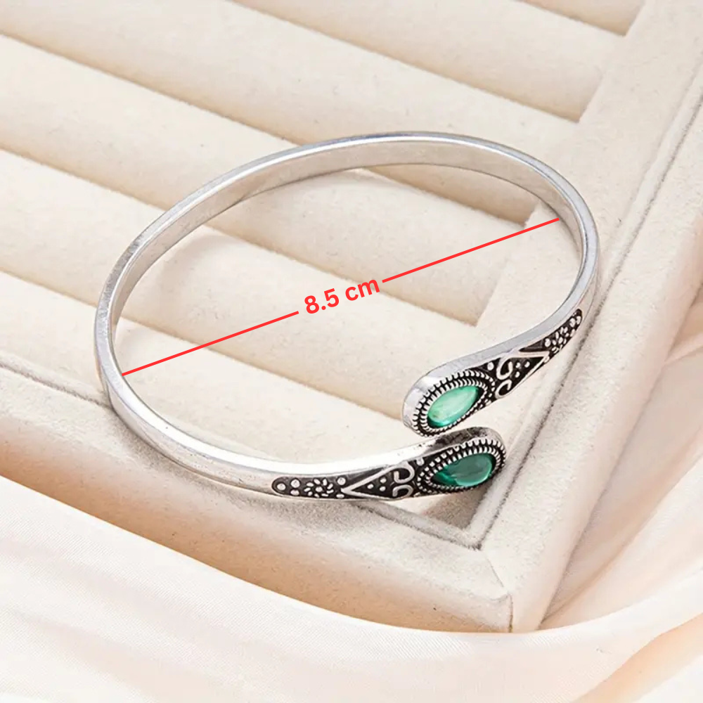 Devereux Emerald Bracelet | White Gold