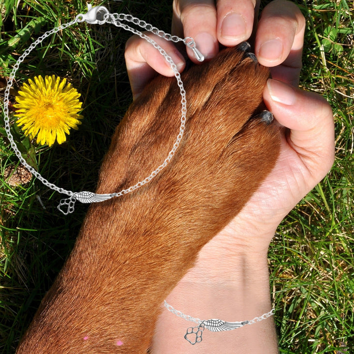 Bracelet souvenir avec cheveux d&