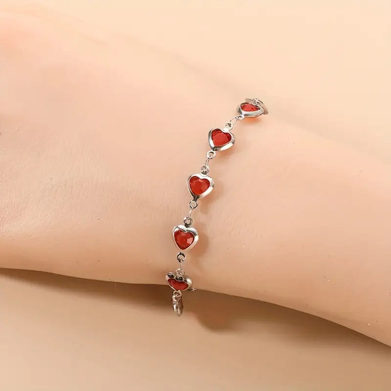 Ophélie Grenatelle Bracelet | White Gold
