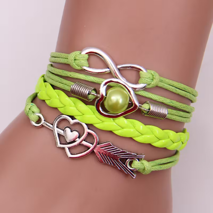Bracelet rétro arc d’Amour | Or