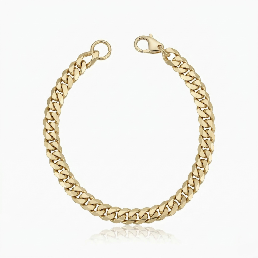 Cuban Bracelet | Gold