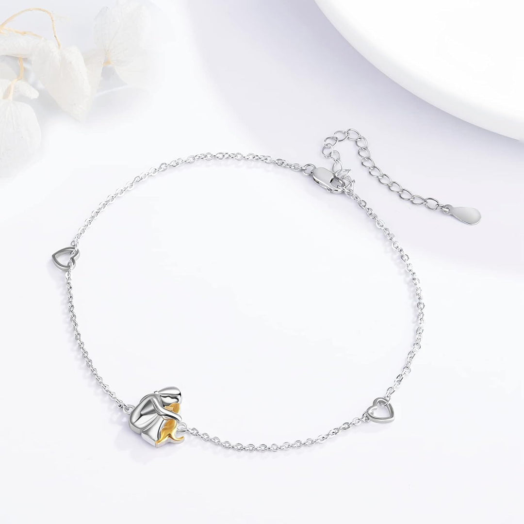 Bracelet de bonheur ajustable, simple et magique | Or